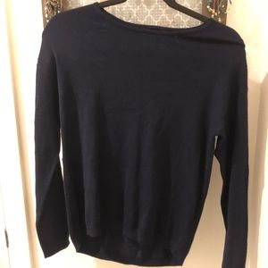 blue long sleeve
